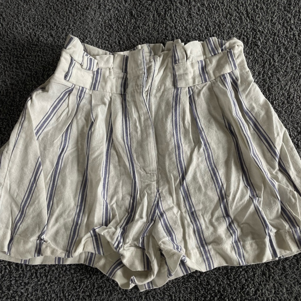Purple and White Primark Shorts